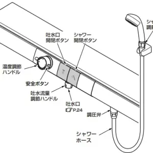 TUB40B5LNBの水漏れ・温度不良修理等の補修部品・後継機種解説